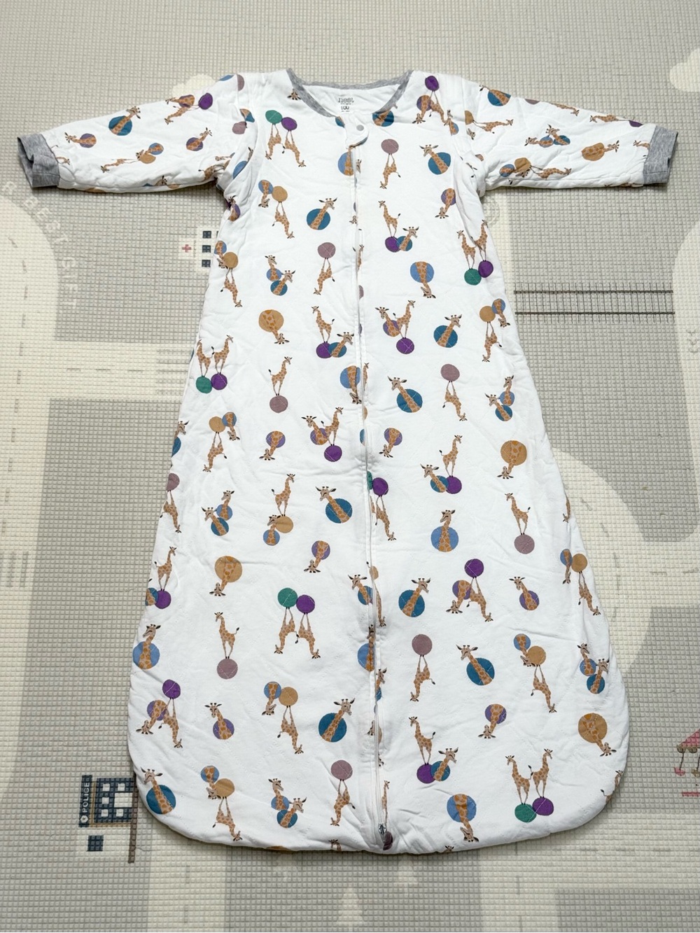 Nest Designs Organic Cotton Sleep Bag 1.0 TOG 18-24M Giraffe Retailed $61 – Flaw